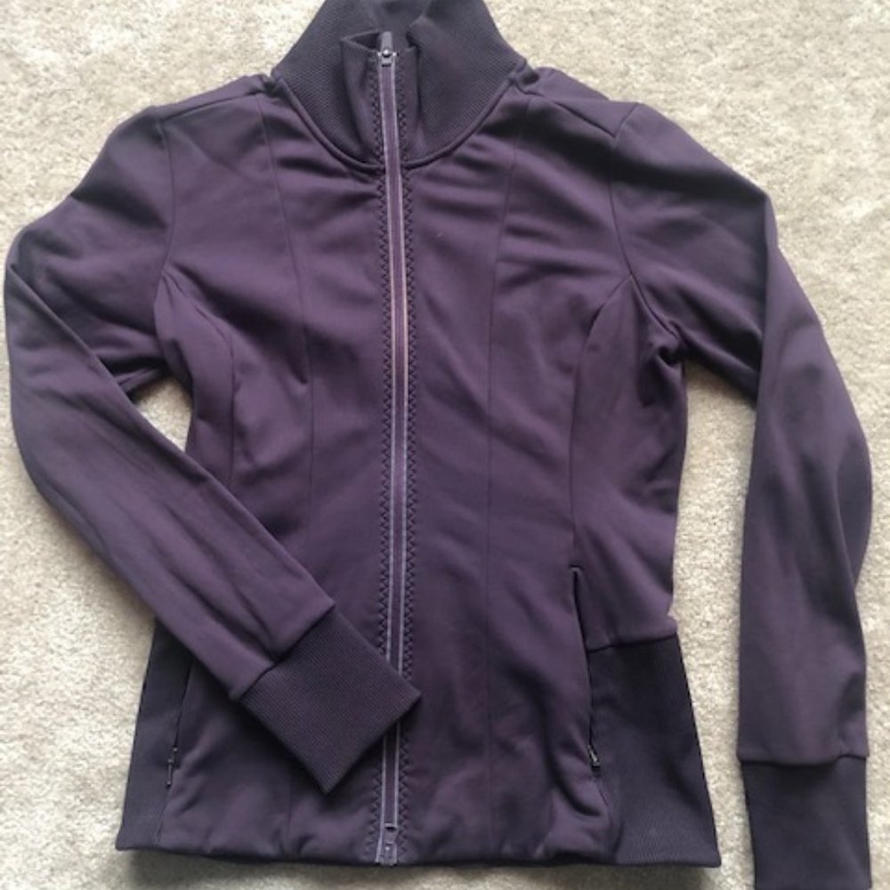 Athleta Purple Training Jacket